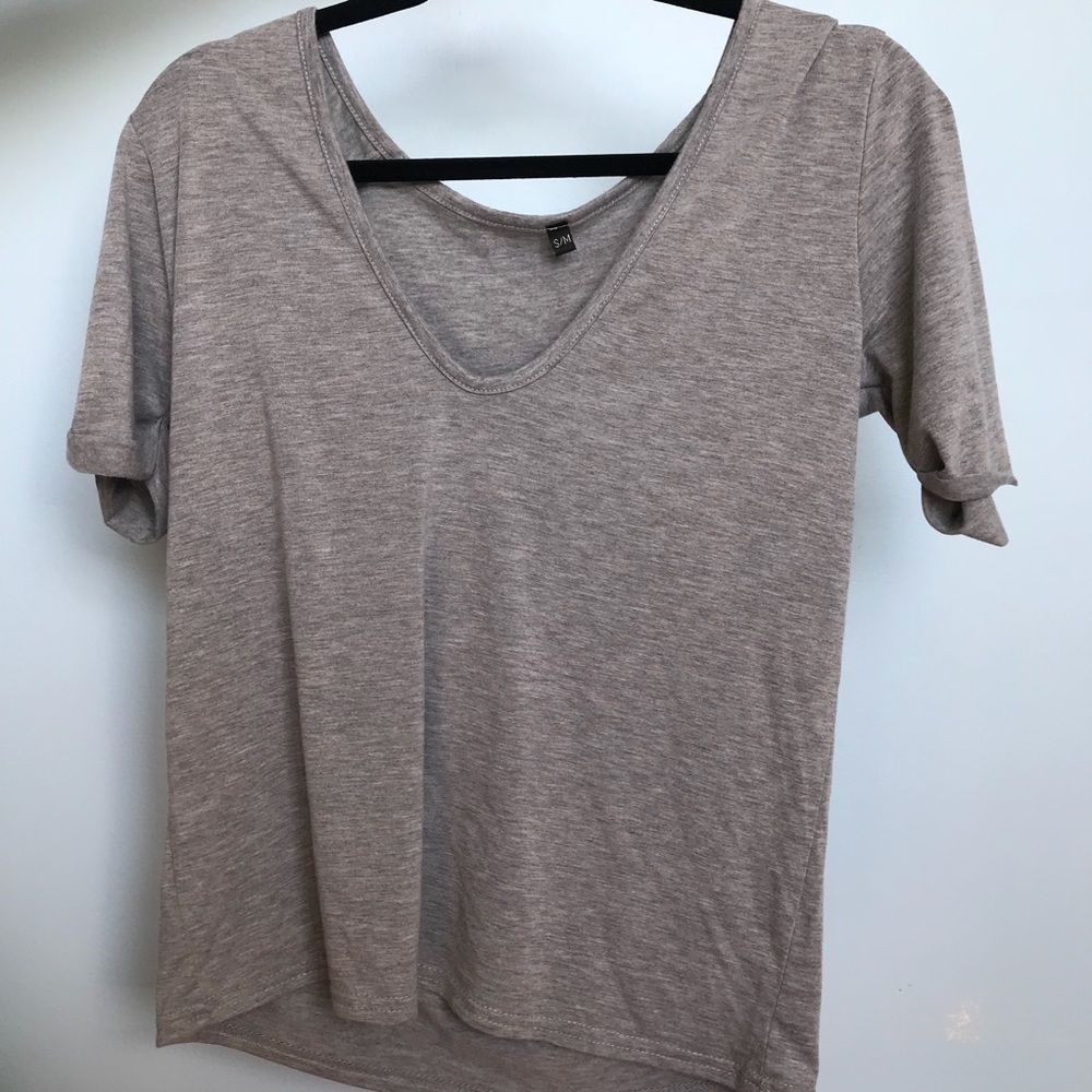 Nasty Gal Gray Tee ⚡️